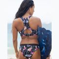 Partea de jos a costumului de baie ROXY Active 2021 anthracite/floral flow 7