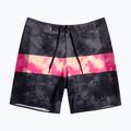 Pantaloni scurți de baie pentru bărbați Quiksilver Highlite Arch 19' gri-roz EQYBS04648-MJY6 5
