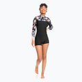 Costum de înot pentru femei ROXY 2.0 Swell Series BZ Qlock anthracite paradise found s 2
