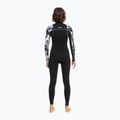 Costumul de neopren pentru femei ROXY 3/2 Elite XT ST Printed FZ GBS 2021 true black/black flowers 3