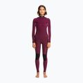 Costumul de neopren pentru femei ROXY 3/2 Elite XT ST Printed FZ GBS 2021 true black/black flowers 5