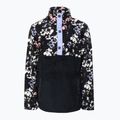 Pulover de snowboard pentru copii ROXY Alabama 2021 true black black flowers