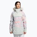 Jachetă de snowboard pentru femei ROXY Chloe Kim Overhead 2021 gray violet marble