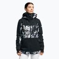 Jachetă de snowboard pentru femei ROXY Presence Parka 2021 true black black flowers