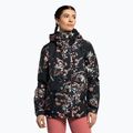 Jachetă de snowboard pentru femei ROXY Jetty 2021 true black tropical cyanotype