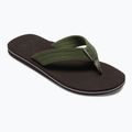 Șlapi de plajă bărbați Quiksilver Molokai Layback Textured maro AQYL101266 9