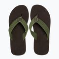 Șlapi de plajă bărbați Quiksilver Molokai Layback Textured maro AQYL101266 12