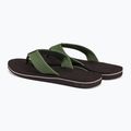 Șlapi de plajă bărbați Quiksilver Molokai Layback Textured maro AQYL101266 3