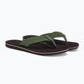 Șlapi de plajă bărbați Quiksilver Molokai Layback Textured maro AQYL101266 4
