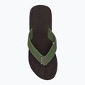 Șlapi de plajă bărbați Quiksilver Molokai Layback Textured maro AQYL101266 6