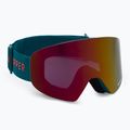 Ochelari de snowboard VonZipper Encore verde AZYTG00114