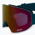 Ochelari de snowboard VonZipper Encore verde AZYTG00114 5