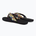 Flip flop pentru femei ROXY Paia IV 2021 black print 3