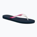Flip flop pentru femei ROXY Viva Gradient 2021 navy/ orange