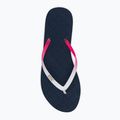 Flip flop pentru femei ROXY Viva Gradient 2021 navy/ orange 6