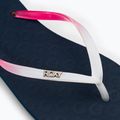 Flip flop pentru femei ROXY Viva Gradient 2021 navy/ orange 7
