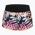 Pantaloni scurți de baie pentru femei ROXY Active 2021 anthracite zebra jungle