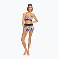 Pantaloni scurți de baie pentru femei ROXY Active 2021 anthracite zebra jungle 3