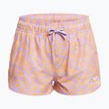 Pantaloni scurți de baie pentru femei ROXY Wave Printed 2" 2021 mock orange hawaiianheat