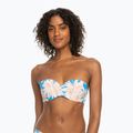 Costum de baie top ROXY Love The Beach Vibe 2021 azure blue palm island 4