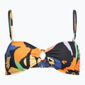 Costum de baie top ROXY Color Jam Bandeau 2021 anthracite flower jammin 4