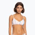 Costum de baie top ROXY Beach Classics Strappy Bra 2021 peach whip sand stripper 4