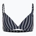 Costum de baie top ROXY Into The Sun Fix Tiki Triangle 2021 mood indigo novela stripe vert