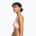 Costum de baie top ROXY Into The Sun Fix Tiki Triangle 2021 papaya punch novelta stripe h 7