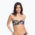 Costum de baie top ROXY Into The Sun Mold Bandeau 2021 mood indigo tropical depht 3
