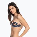 Costum de baie top ROXY Into The Sun Mold Bandeau 2021 mood indigo tropical depht 6