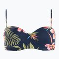 Costum de baie top ROXY Into The Sun Mold Bandeau 2021 mood indigo tropical depht