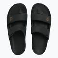 Papuci pentru bărbați Quiksilver Rivi Leather Double Adjust black 1 2