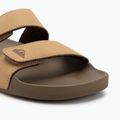 Papuci pentru bărbați Quiksilver Rivi Leather Double Adjust tan 1 7