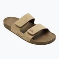 Papuci pentru bărbați Quiksilver Rivi Leather Double Adjust tan 1