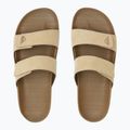 Papuci pentru bărbați Quiksilver Rivi Leather Double Adjust tan 1 2