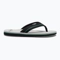 Quiksilver bărbați Molokai Layback Saturn flip flop alb și negru AQYL101319 10