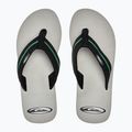 Quiksilver bărbați Molokai Layback Saturn flip flop alb și negru AQYL101319 12