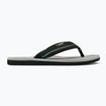 Quiksilver bărbați Molokai Layback Saturn flip flop alb și negru AQYL101319 2
