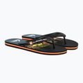 Quiksilver bărbați Molokai Wordblock flip flop negru și albastru AQYL101287 4