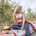 Costum de baie top Billabong Sol Searcher V Neck Cami stripes 5