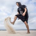 Poncho pentru bărbați Billabong Mens Hooded Towel black 4