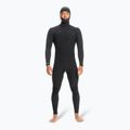 Spumă de înot pentru bărbați Quiksilver Highline 5/4/3 Chest Zip Hooded black