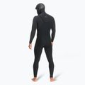 Spumă de înot pentru bărbați Quiksilver Highline 5/4/3 Chest Zip Hooded black 3