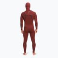 Spumă de înot pentru bărbați Quiksilver Highline 5/4/3 Chest Zip Hooded black 7
