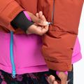 Jachetă de snowboard pentru femei ROXY X Rowley Block Puffer arsă henna 4