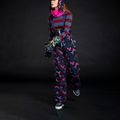 Pantaloni de snowboard pentru femei ROXY X Rowley Insulated Bib True Black Darkreds floral 5