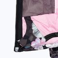 Jachetă de snowboard pentru copii ROXY Jet Ski Girl adevărat negru floare neclară floare 8