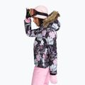 Jacheta de snowboard pentru femei ROXY Jet Ski negru adevărat floare neclară floare 2