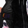 Jacheta de snowboard pentru femei ROXY Jet Ski negru adevărat floare neclară floare 6