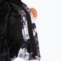 Jacheta de snowboard pentru femei ROXY Jet Ski negru adevărat floare neclară floare 7